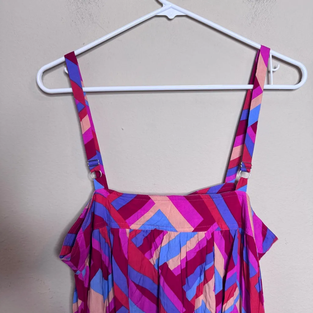 Abel The Label Printed Tiered Maxi Dress - Image 14