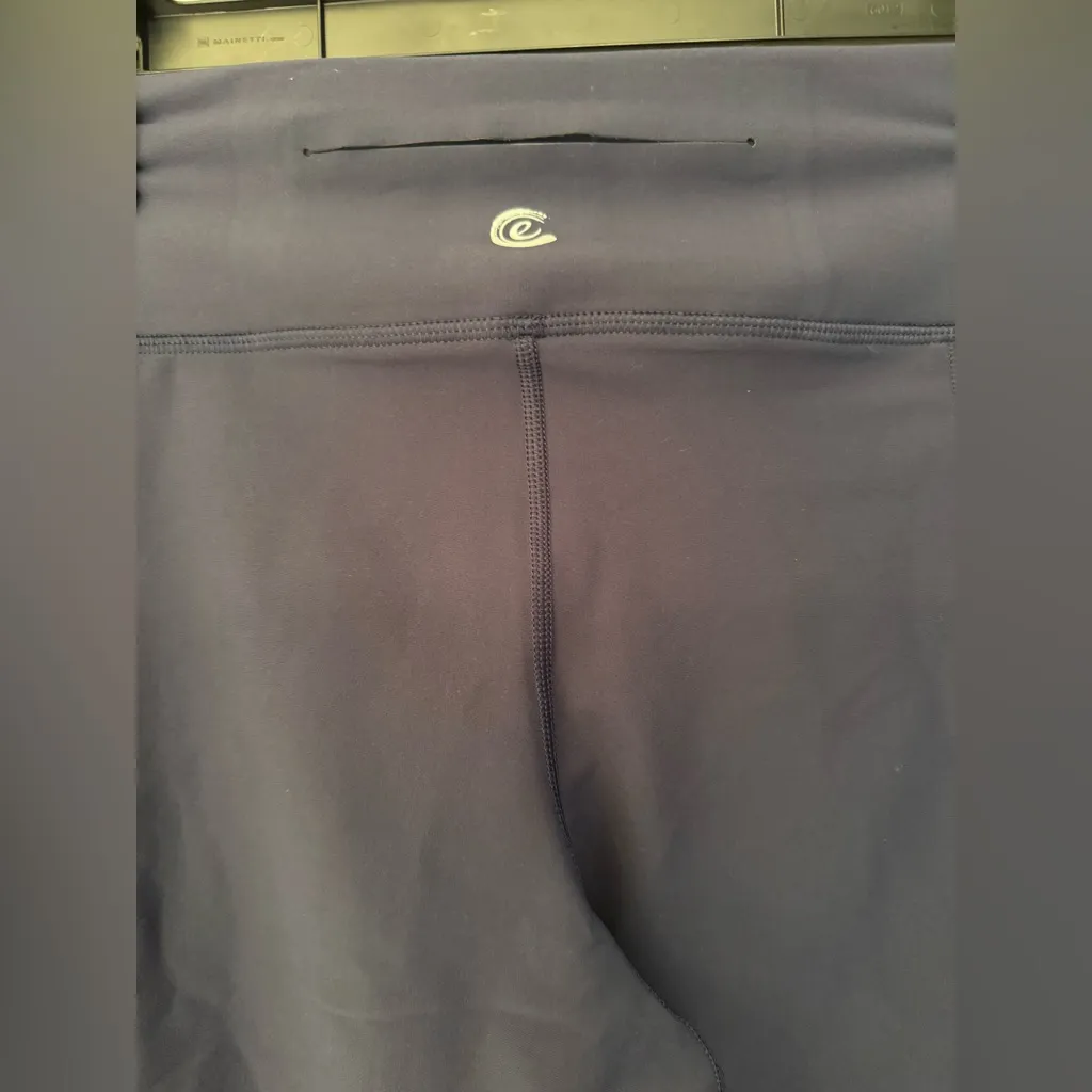 Johnny Was Calme Color Blocked Leggings Women’s Navy Blue Gold Size XS - Image 7