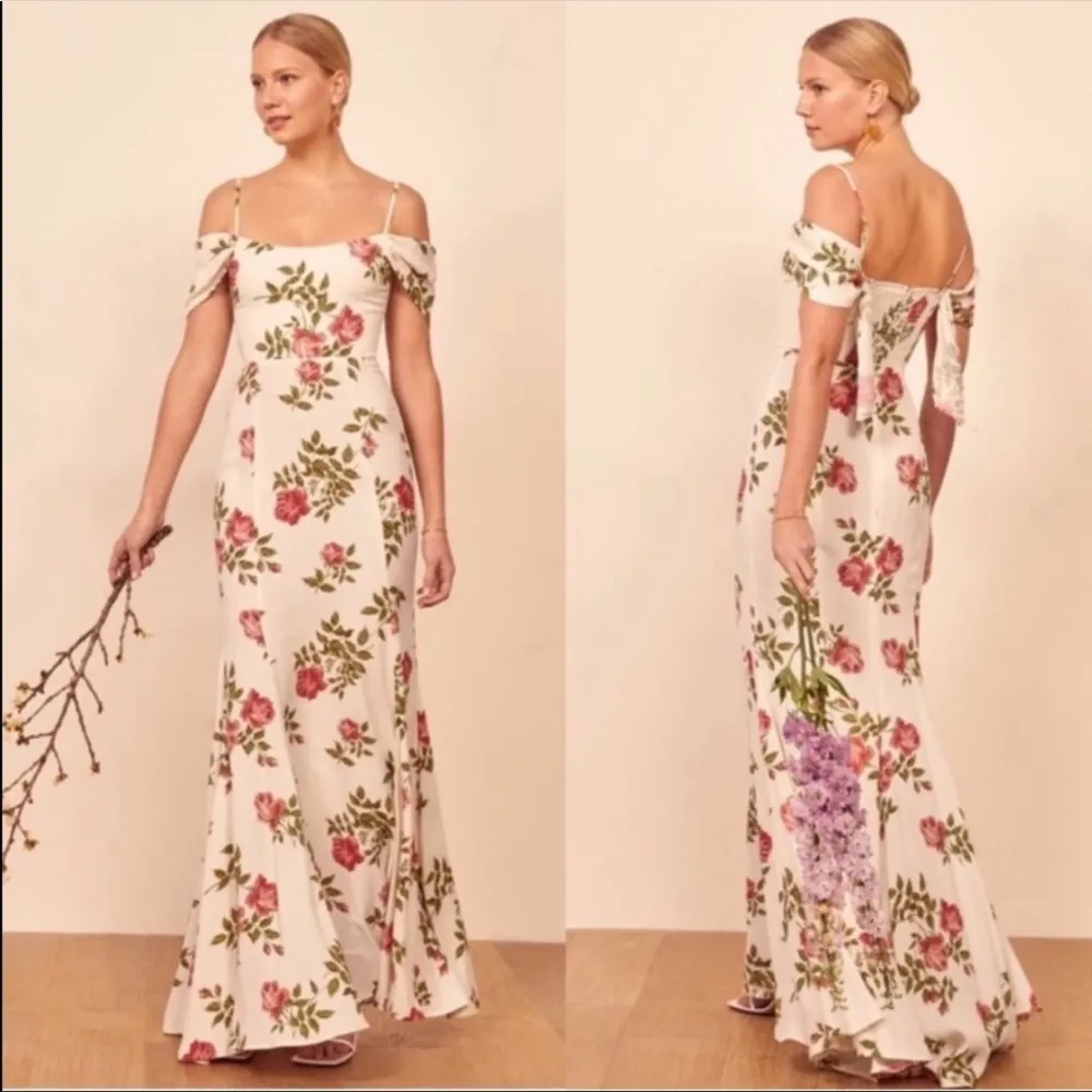 Reformation Larkspur Jolie long maxi dress - Image 2