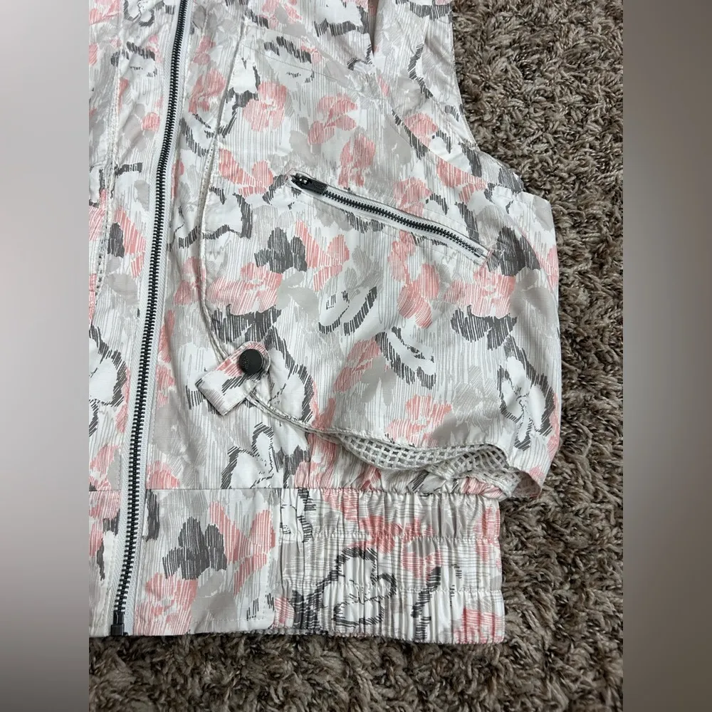 Free People Movement Off The Grid Printed Vest Sz S Hooded Convertible No Hood - Image 8