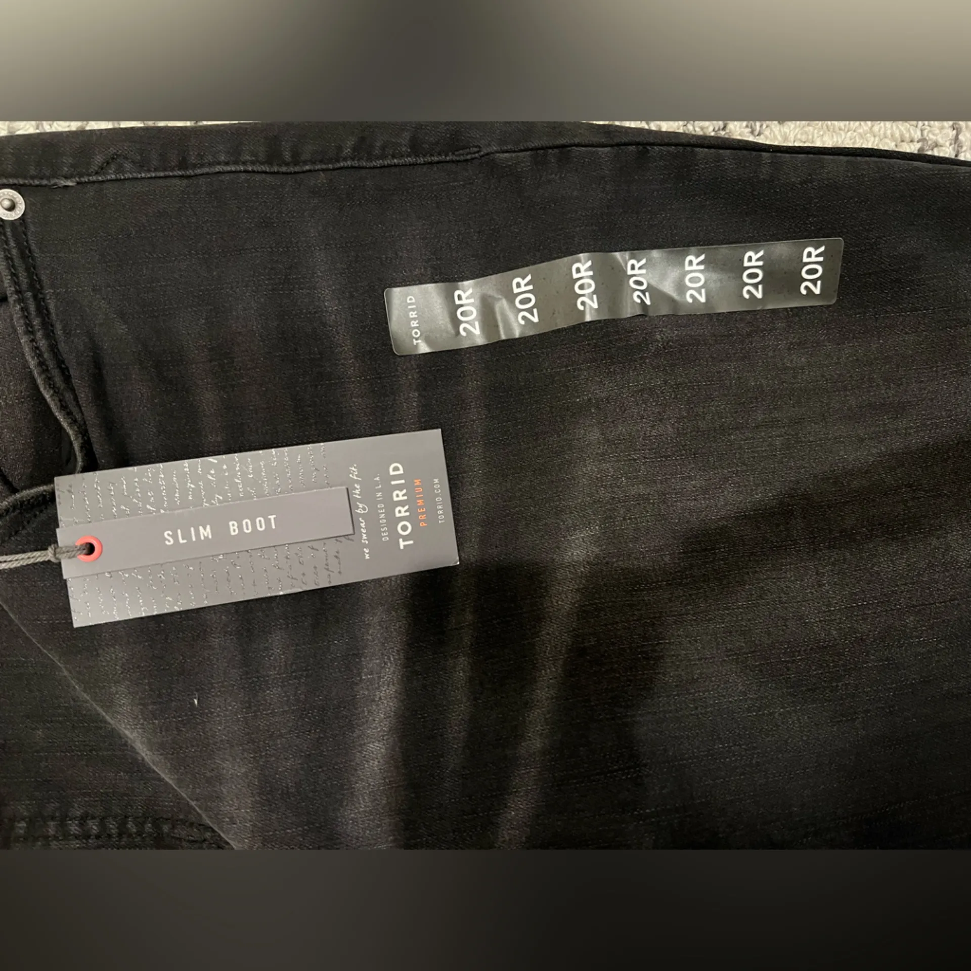 Torrid Slim Boot Black Jeans - Image 5
