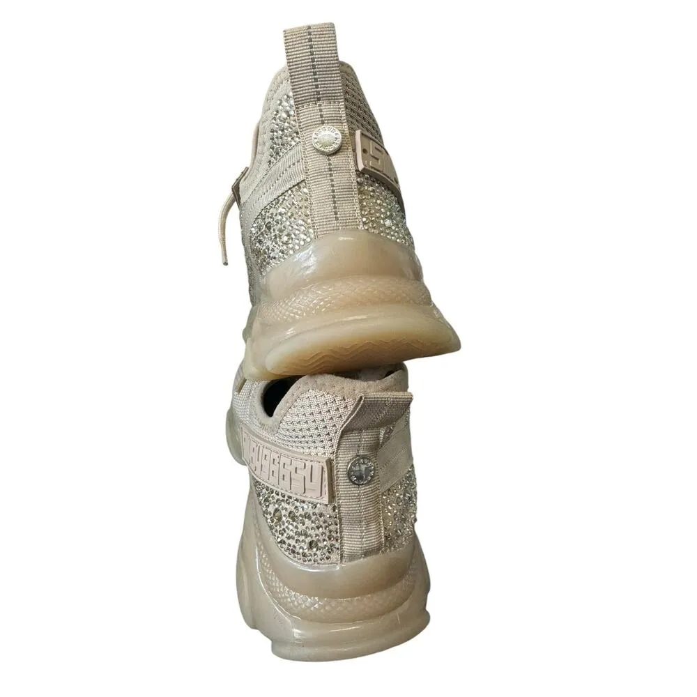 Steve Madden Maxima NY90 rhinestone sneakers size 9 - Image 3