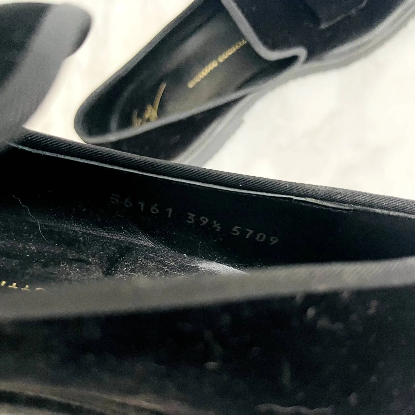 Giuseppe Zanotti Loafer Black Velvet Hilary Veronica 39.5 NEW Holiday Fall Luxe - Image 7