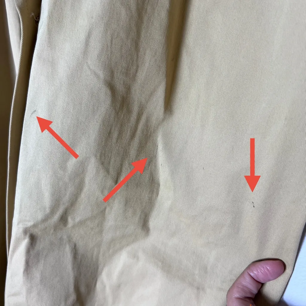 NEW DOEN Cenobia Trench Coat in Ashwood Tan Sz L Size L - Image 8