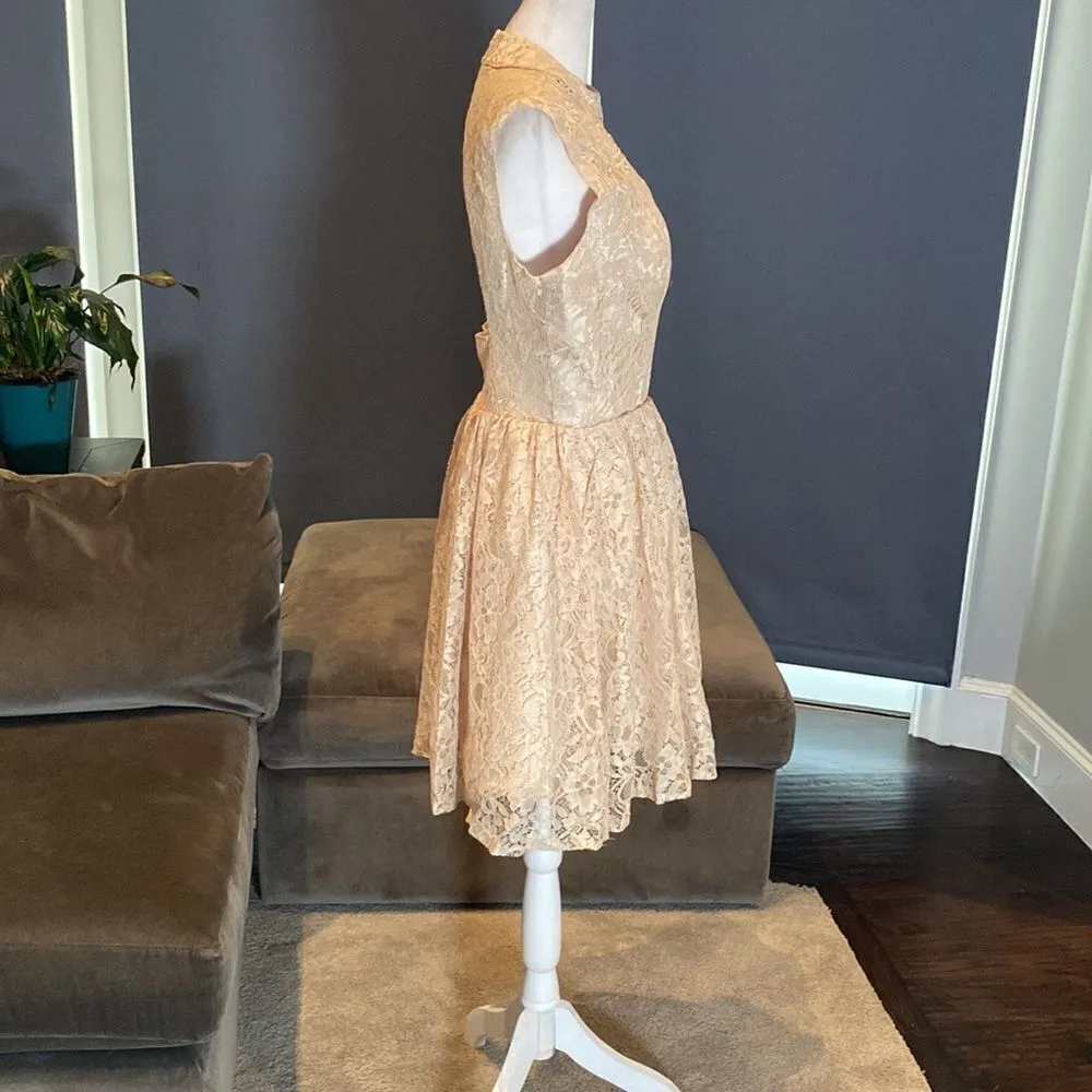 Women’s Short Halter Homecoming Party Dress Open Back Side Zip Size M NWT Size M - Image 4