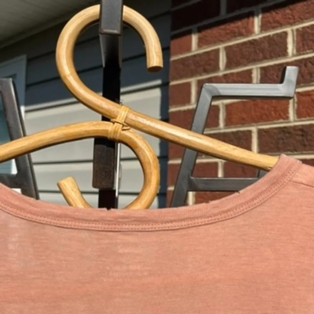 Aerie Pink Oversized Short Sleeve T-shirt Women's XS - Image 3