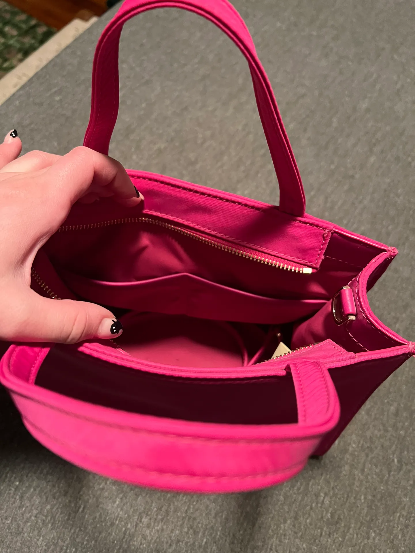 Mini Pink Handbag - Image 8