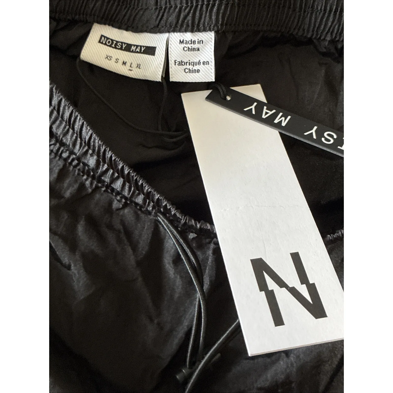 Noisy‎ May Black Cargo Skirt Women's Size Large NWT - Image 4