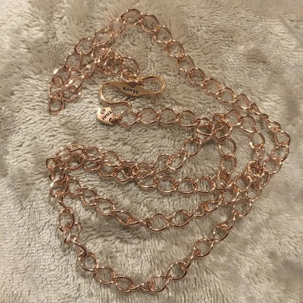 BARSE  Copper Open Link Necklace Large Link Chain 26” NWT - Image 6