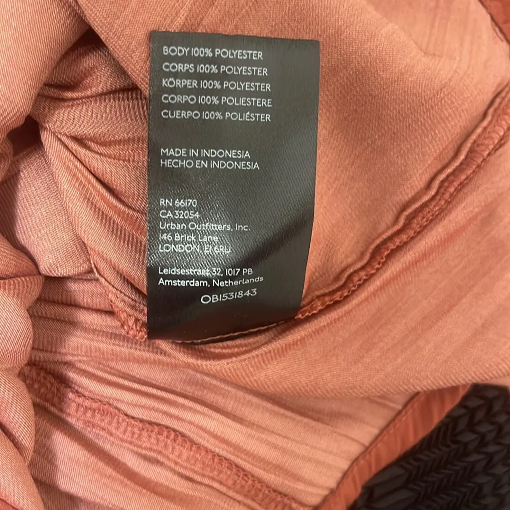 Anthropologie Elegant Rust/copper Halter Top - Image 11