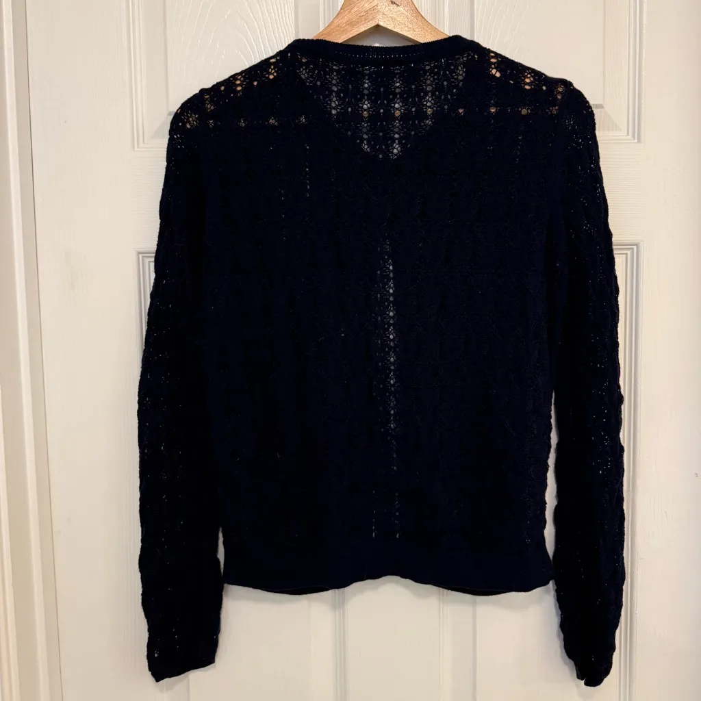 Like New Anthropologie Sparrow Pointelle Knit Cardigan - Image 2
