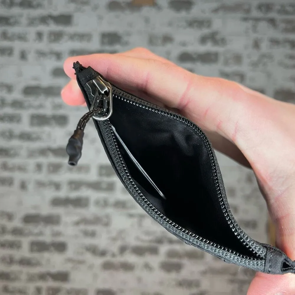 ATHLETA | black zipper wallet coin purse - Image 4