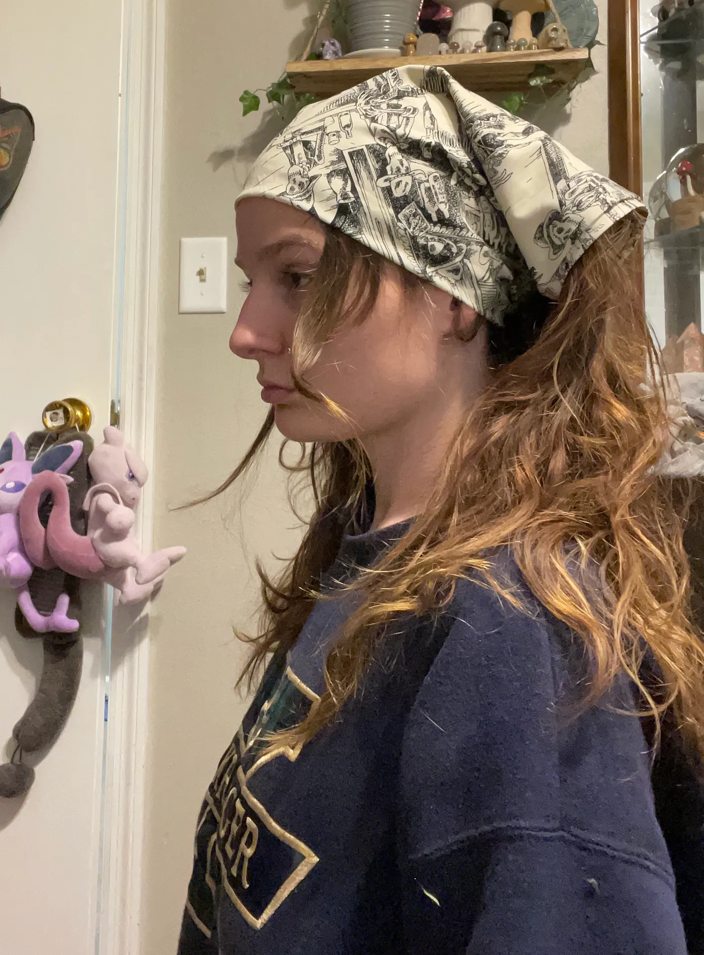 cowboy skeleton bandana White - Image 2