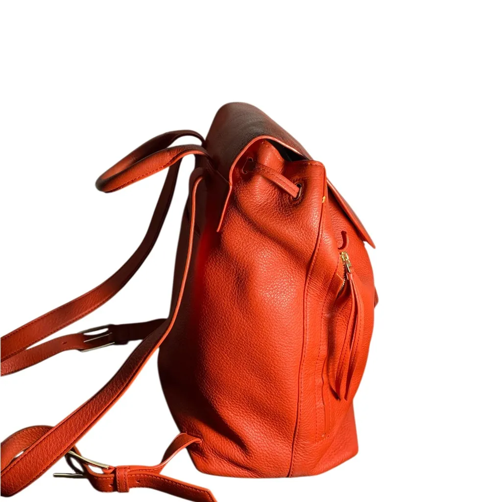 Tory Burch BEODY Peeble leather Backpack - Image 3