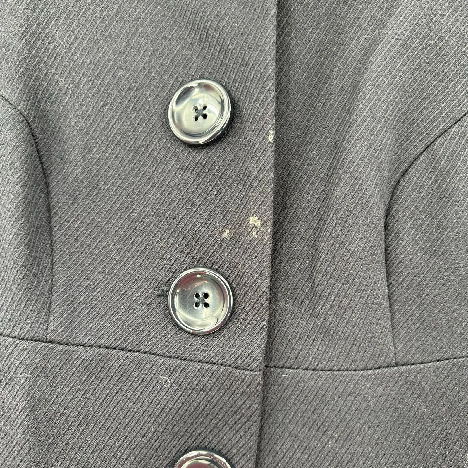 Gap size XS button up coat jacket outerwear virgin wool outer lined‎ - Image 3