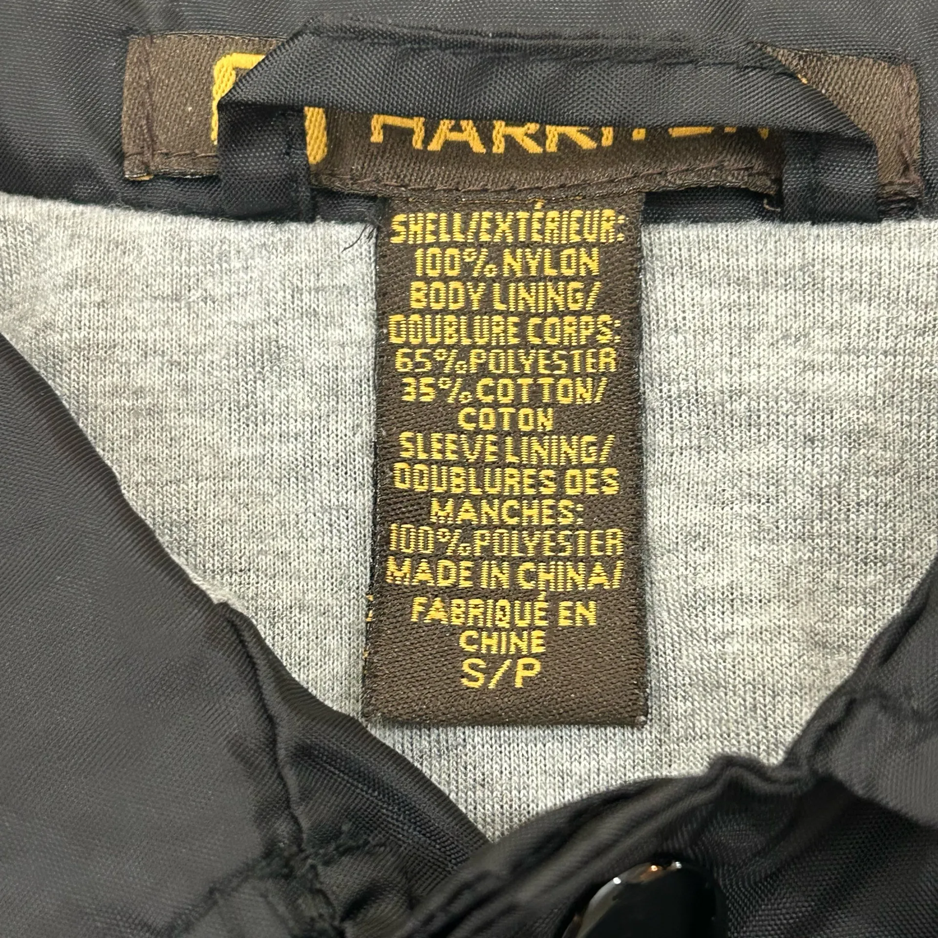 Vintage Y2K Terror Black Harriton Coaches Windbreaker HATEBREED Jacket Men’s S - Image 7