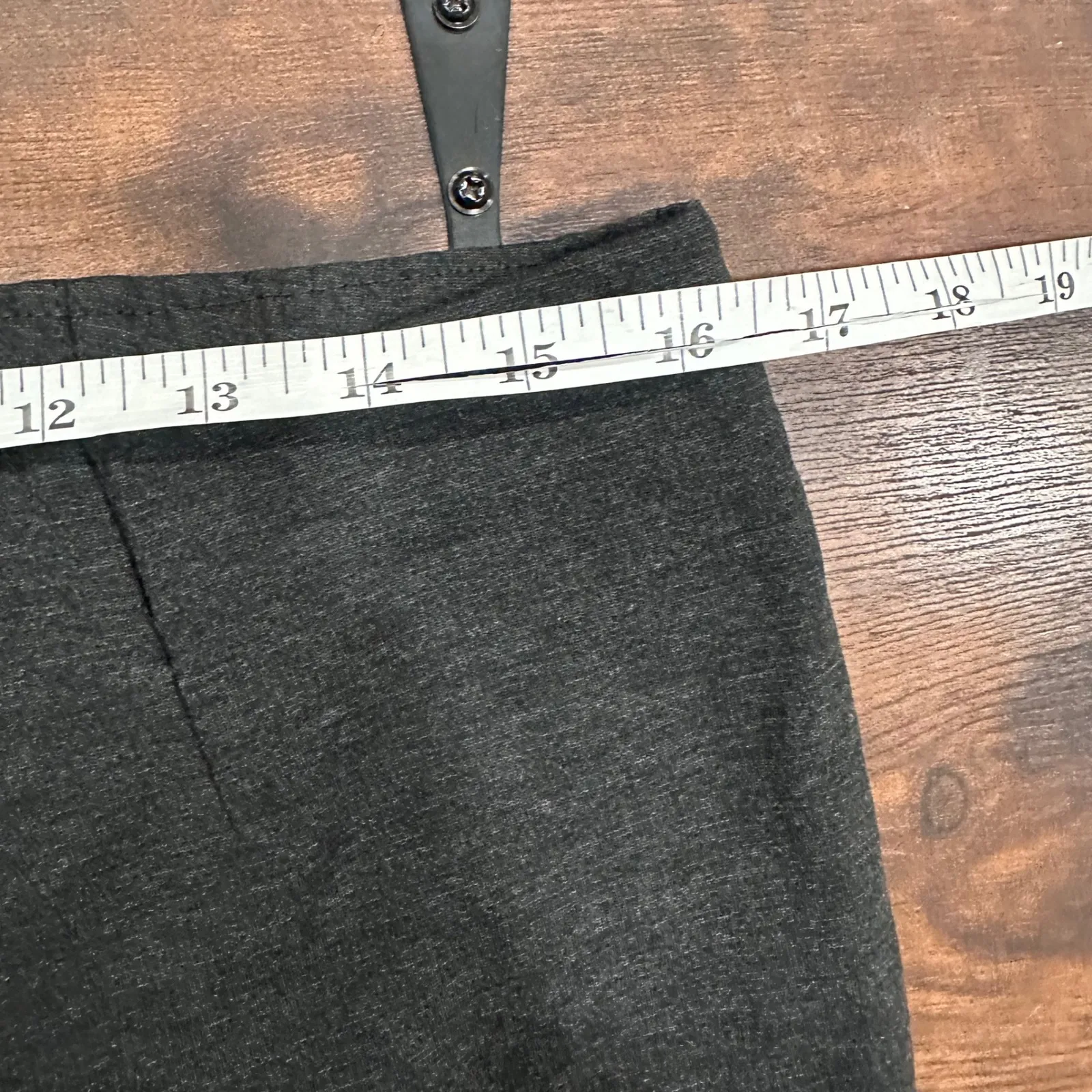 J Jill Lot Ponte Slim Leg Pull On Pants Charcoal Gray Women's Size M Comfort - Image 7