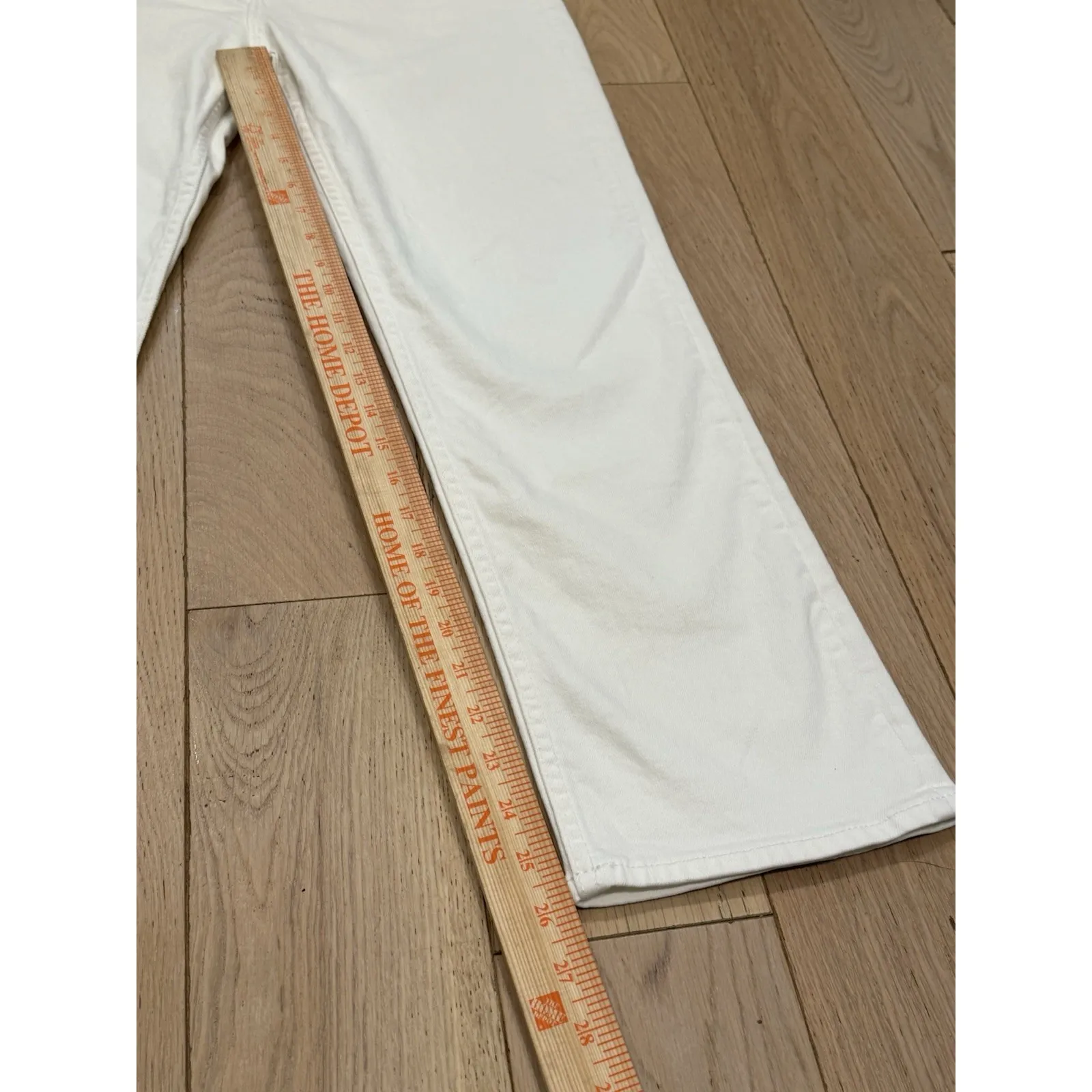 Driftwood‎ Sundance Jeans Womens 29 White Stella Classic Straight High Waist - Image 2