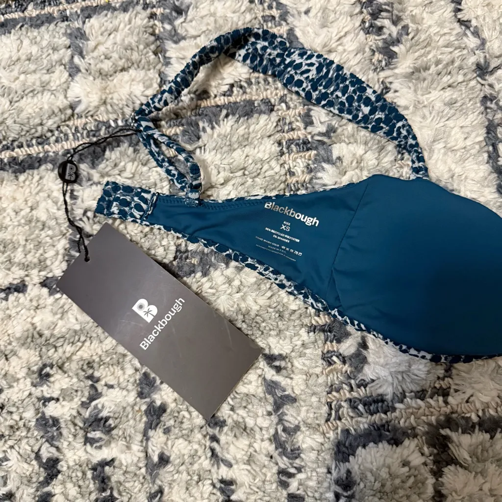 Blackbough Snow Leapoard Jasmine Bikini Top - Image 3