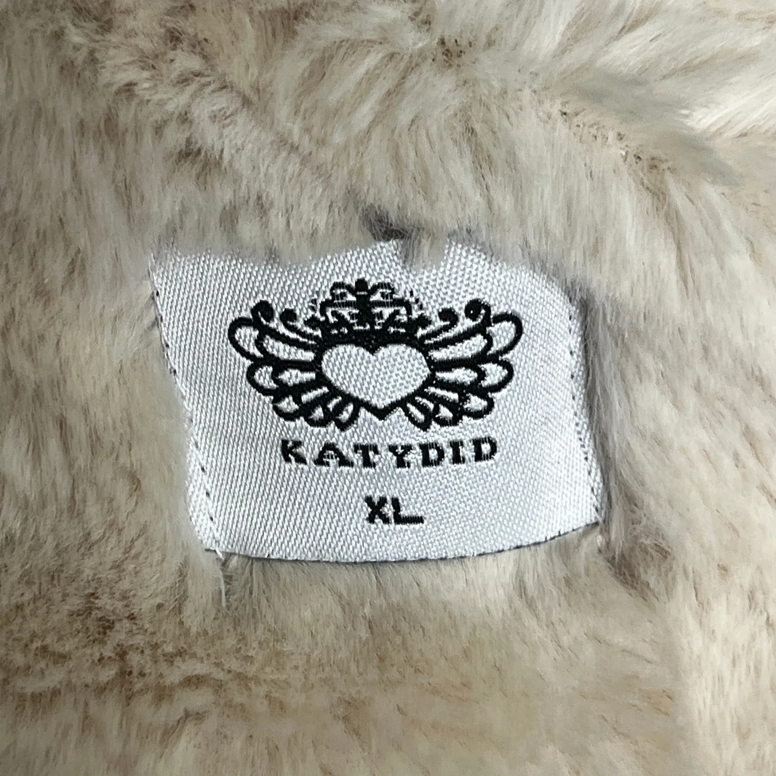 Katydid Women's Soft Fuzzy Lined Full Zip Up Jacket XL Black - Image 6