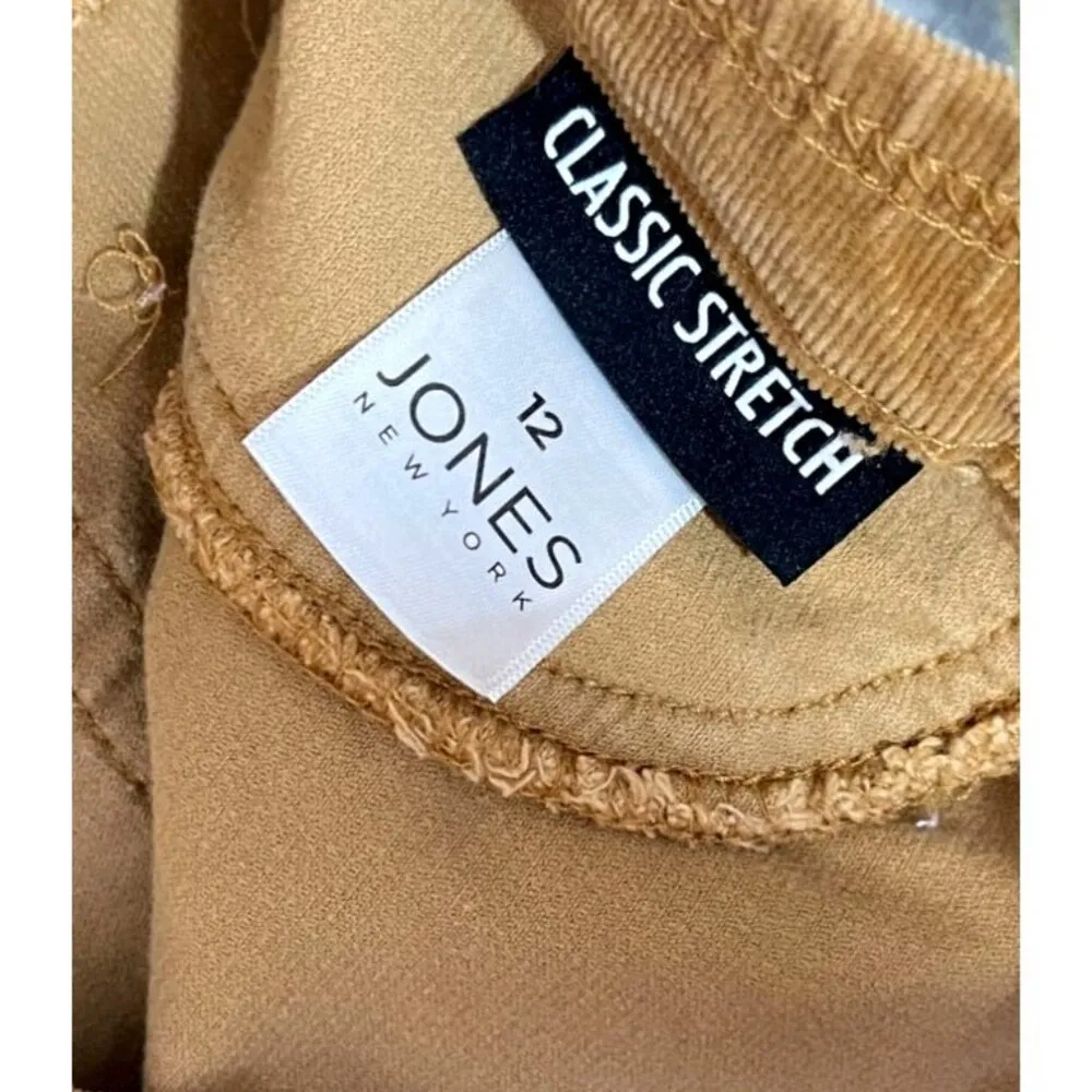 Jones New York Skinny Leg Corduroy Jeans Classic Stretch Womens Size 12 - Image 8