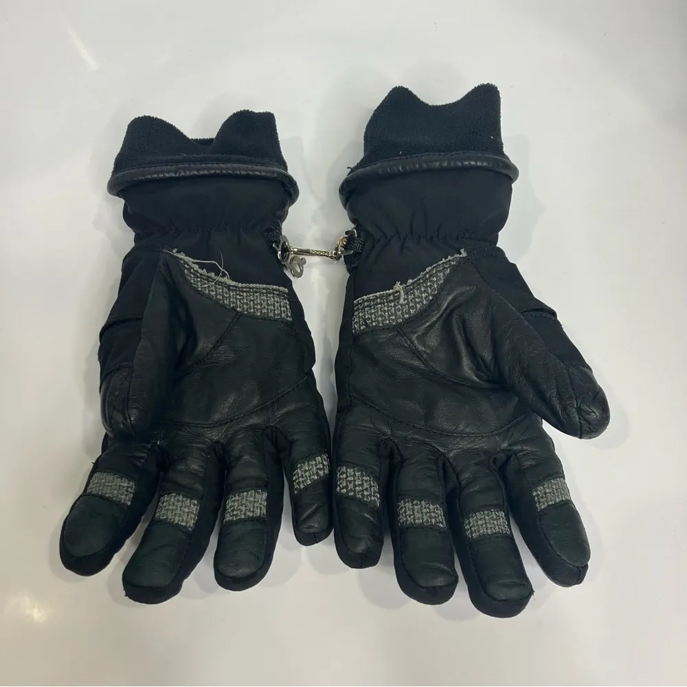 Grandoe leather riding gloves women’s black size medium‎ - Image 2
