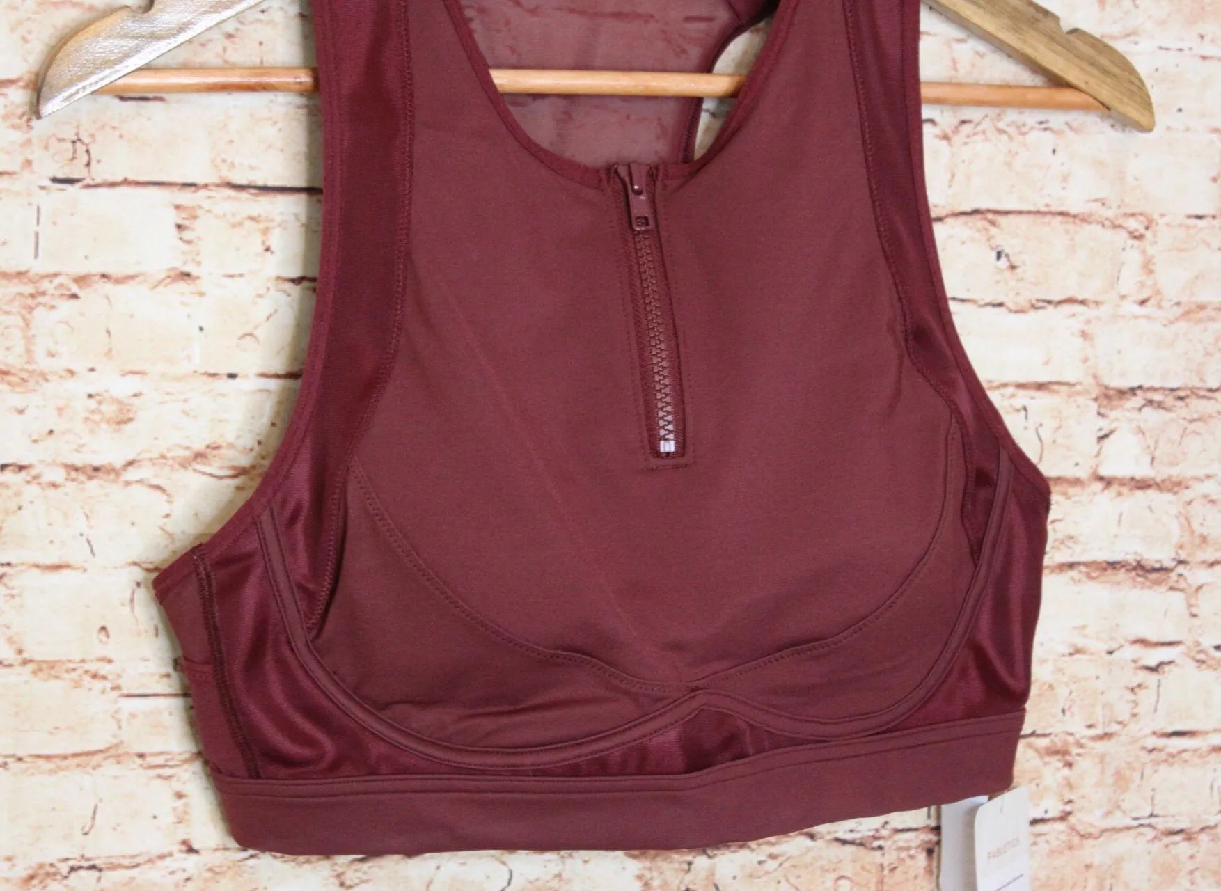 | Blare Zip Front High Impact Sports Bra - Image 9