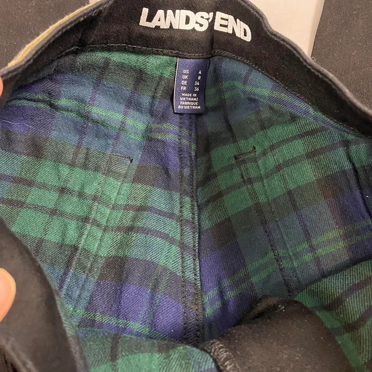 Lands' End Flannel Lined Jeans - Image 5