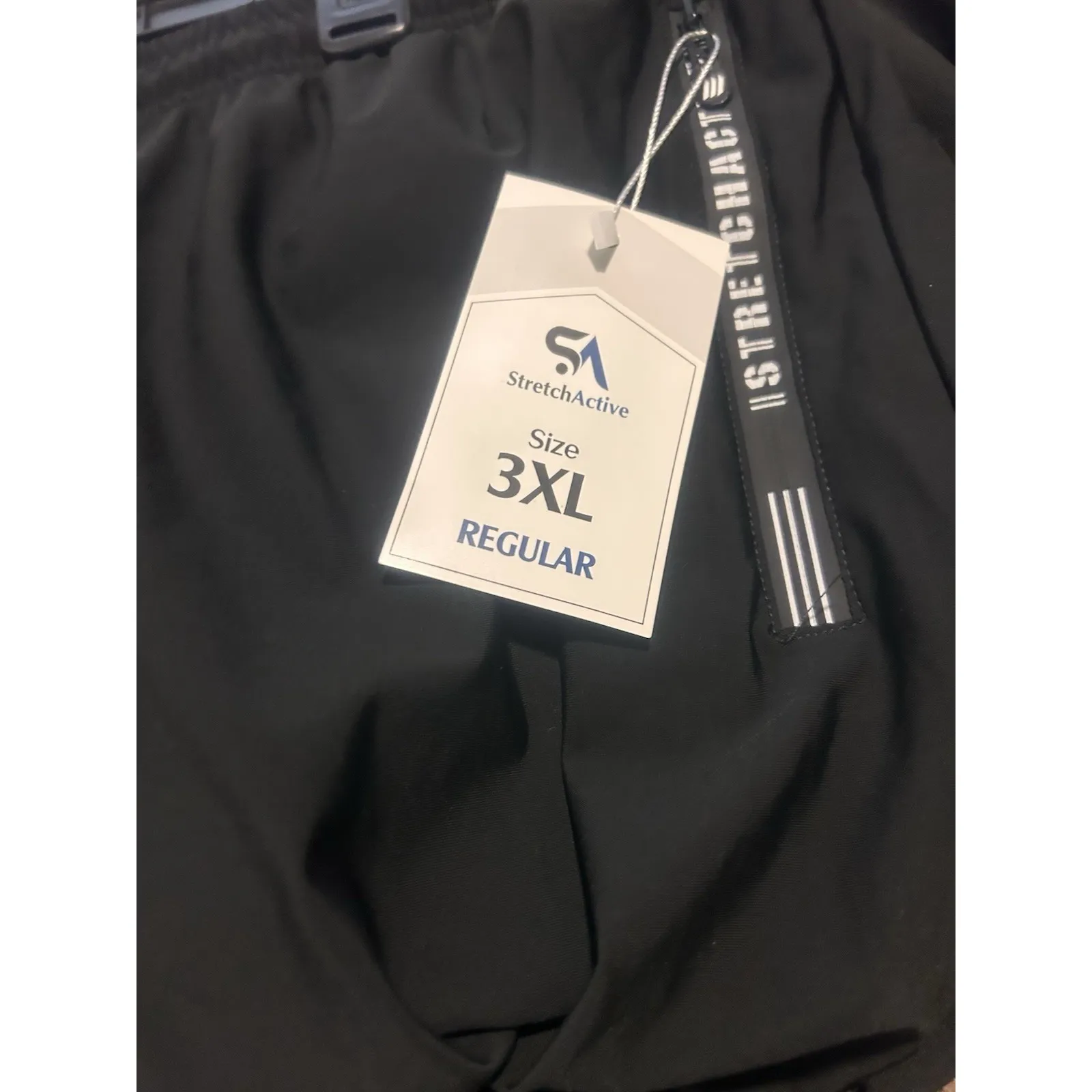 Strechactive Pants For Women Size 3XL 75% Nylon 25% Soandex‎ New With Tags (109) Black - Image 5