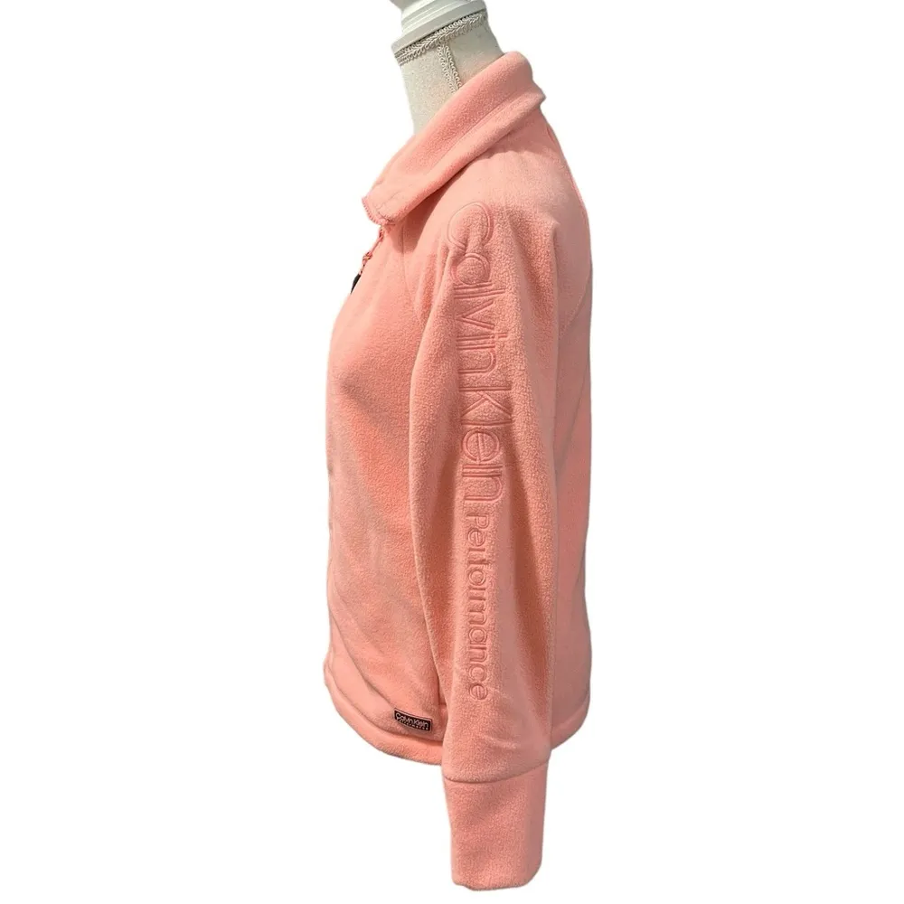 Calvin Klein Performance Full Zip Fleece Jacket Women’s Small - Image 4