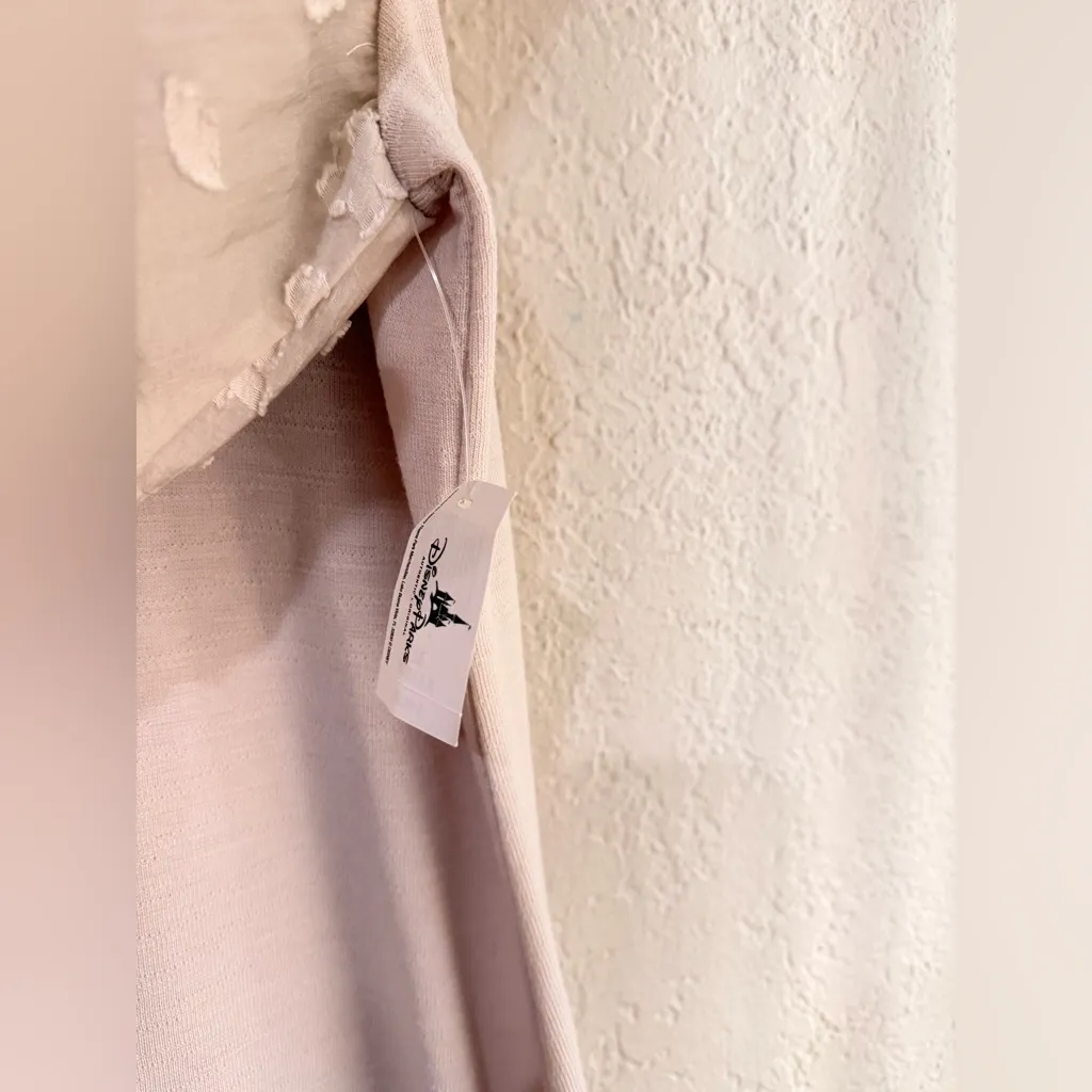 Disney Women's Shirt - Cinderella Slipper- Lace Sleeves size XL - Image 7