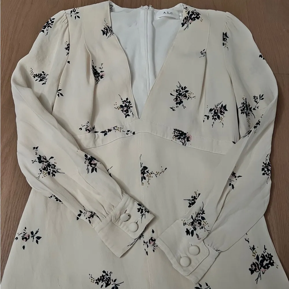 A.L.C. Elegant Silk Mini Dress - Image 3