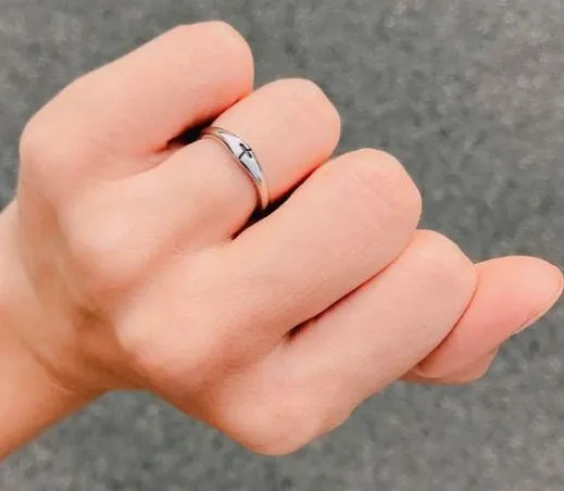 Elevated faith cross ring - Image 4