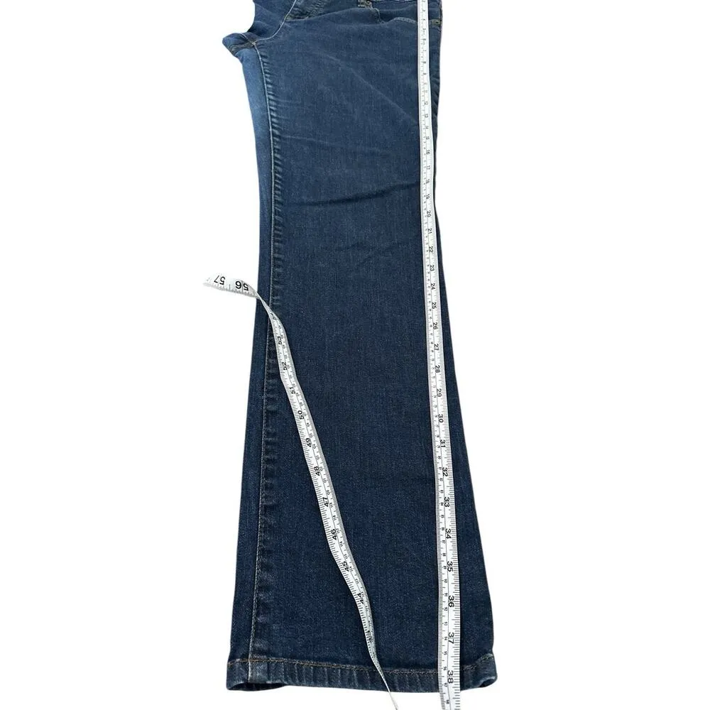 Ralph Lauren Jeans Women’s Size 12 Dark Wash Modern Straight Lauren Jeans Co - Image 6