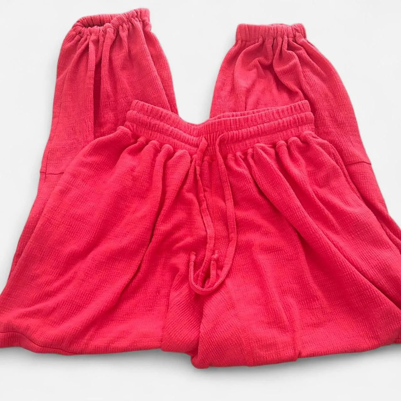 FP Movement Pink Balloon Thermal Joggers – Soft Girl Indie Lounge Pants XSmall - Image 3