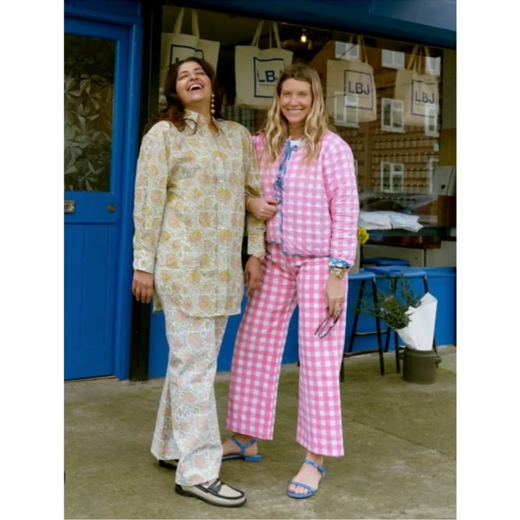 NWT SZ block prints x J.Crew pants - Image 3