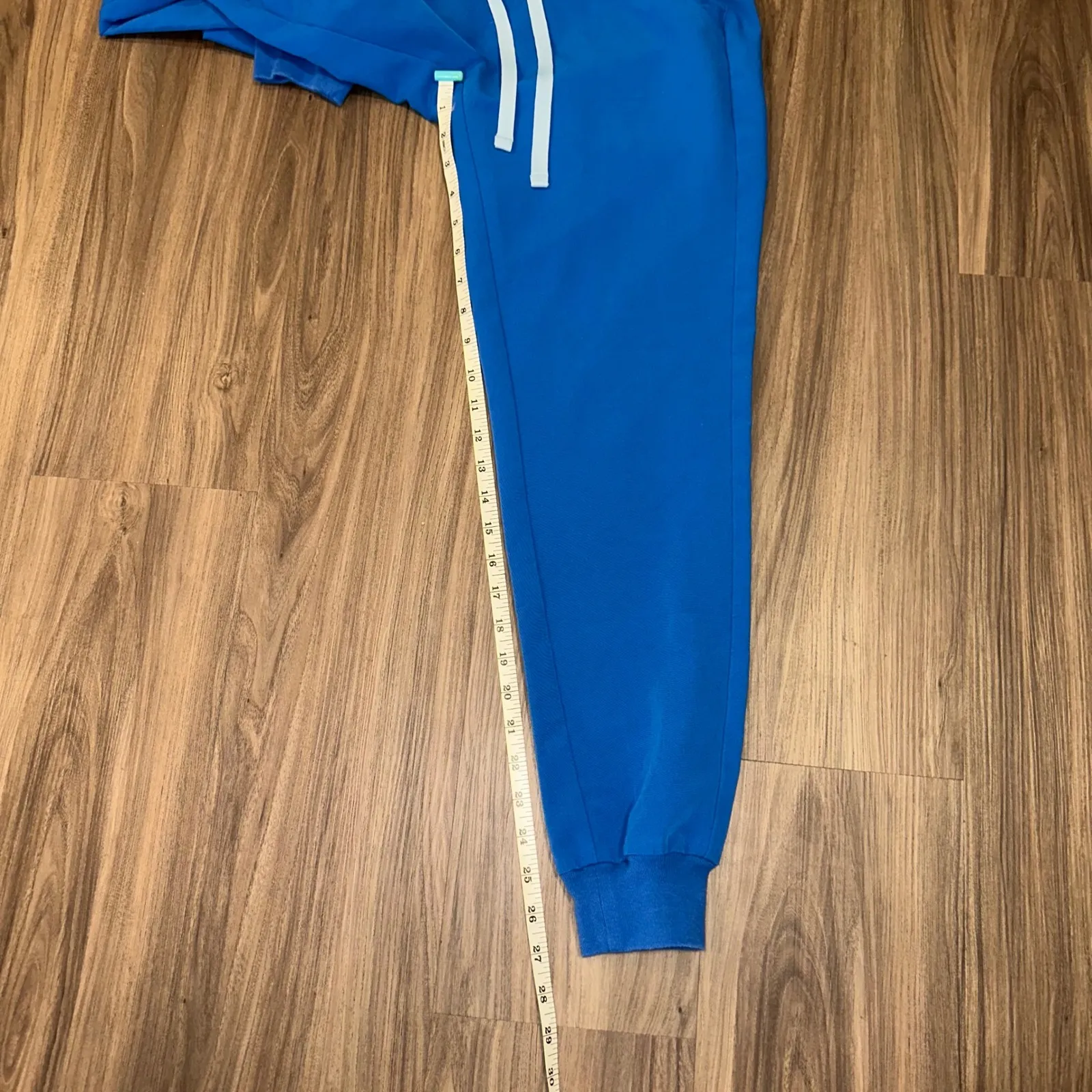 FIGS Zamora Technical‎ Collection Jogger Scrub Pants Drawstring Pockets Blue XS - Image 6