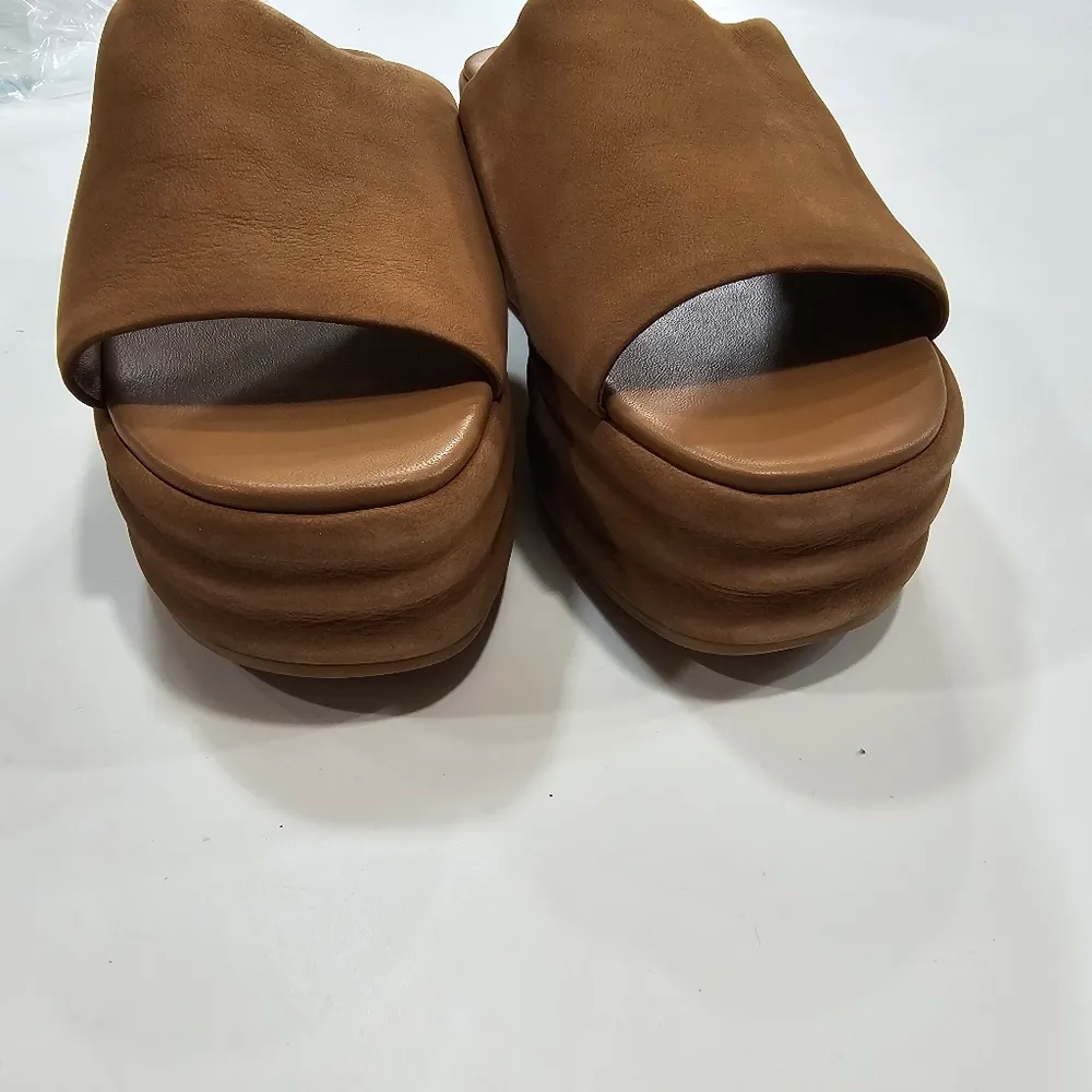 Free People Harbor Platform in Tan - Image 3