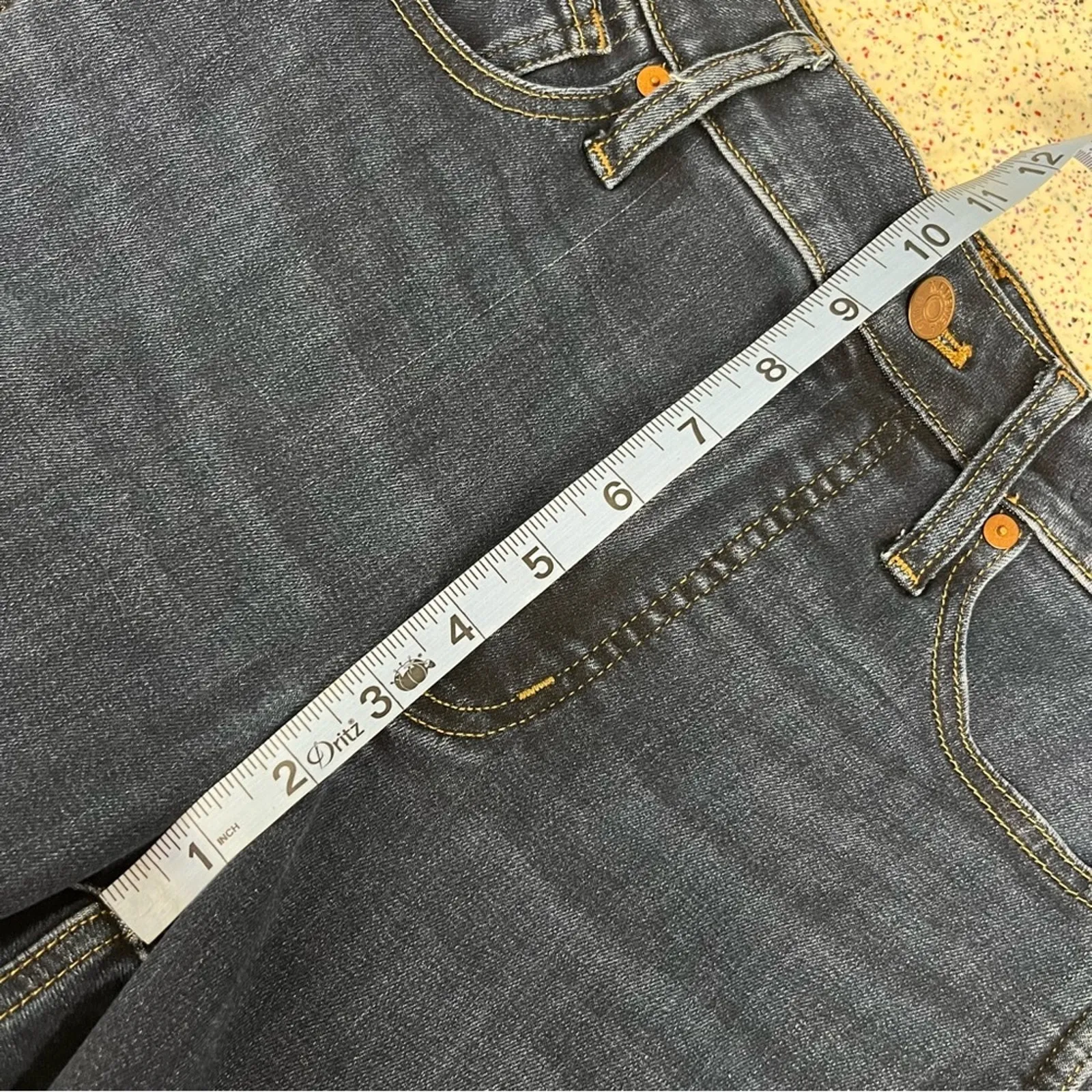 Madewell Curvy High Rise Skinny Jeans Dark Wash Stretch Denim Women’s Size 26 - Image 6