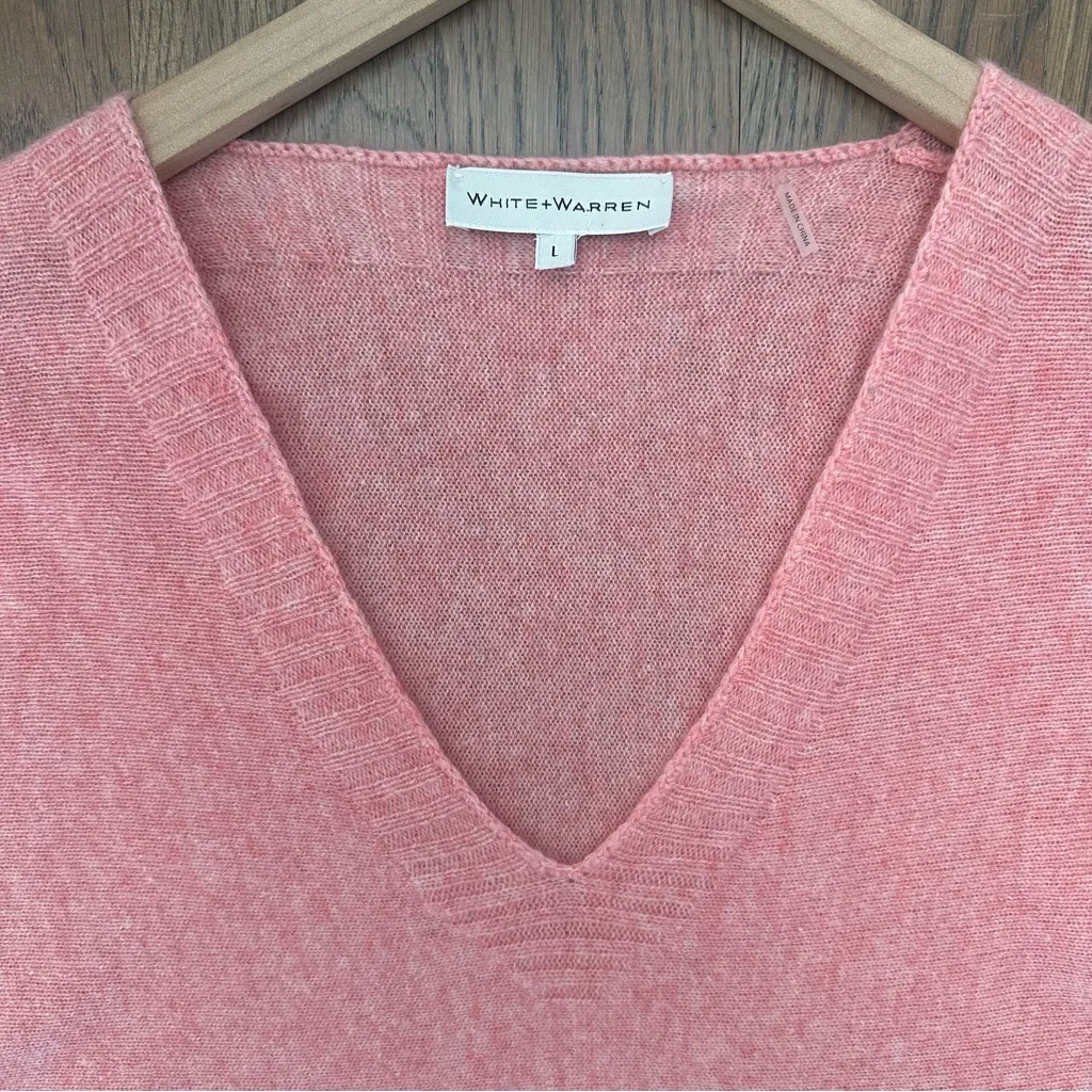 White + Warren 100% Cashmere V - Image 3