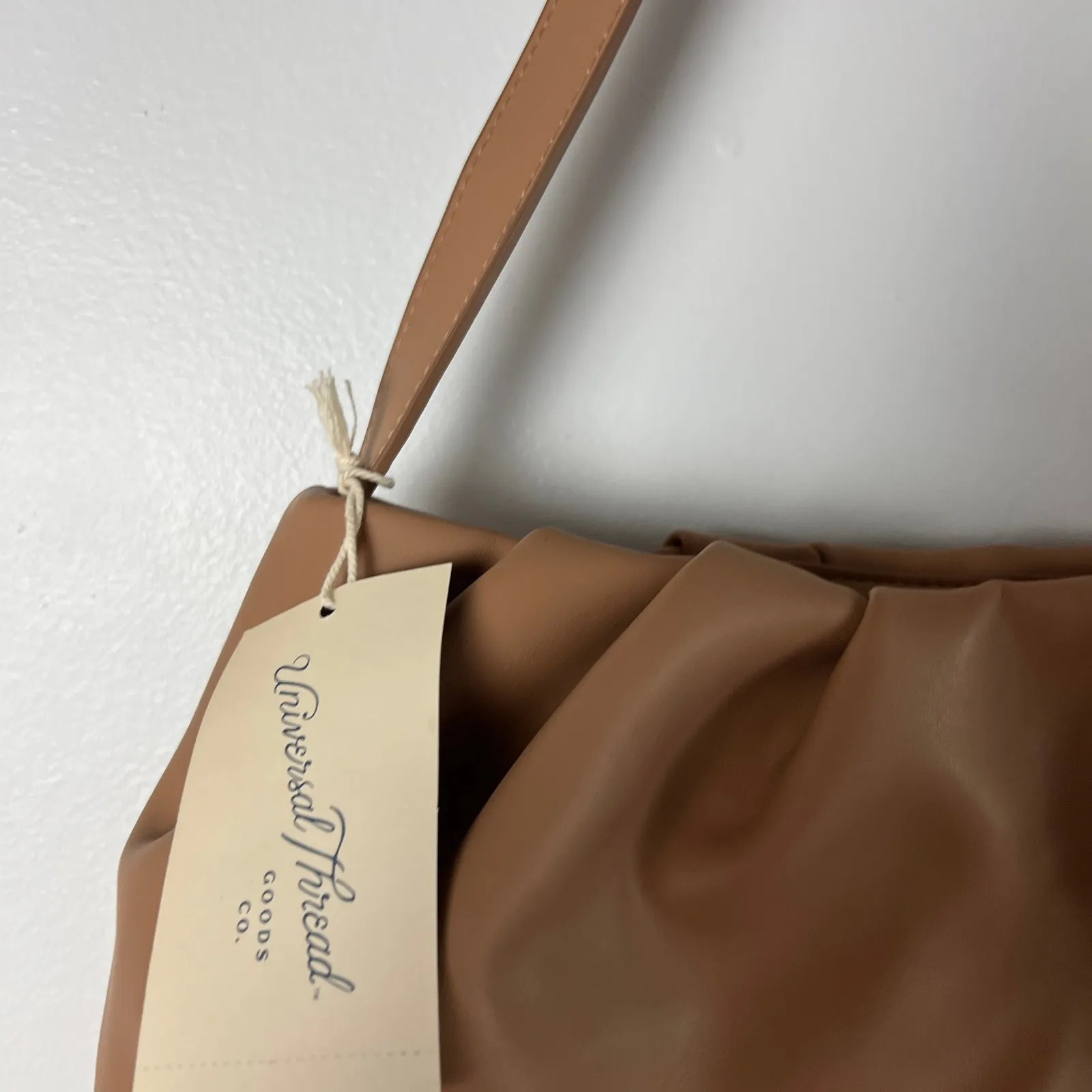 Universal Thread Brown Clay Pleated Shoulder Bag - NWT - Image 6