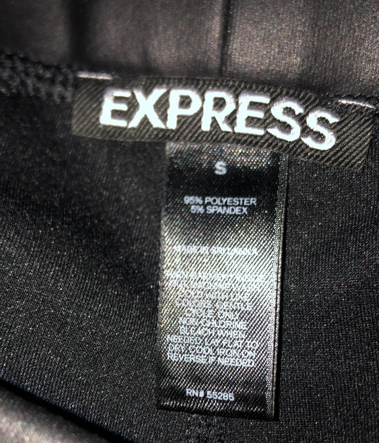 EXPRESS Faux Leather Leggings - Image 3