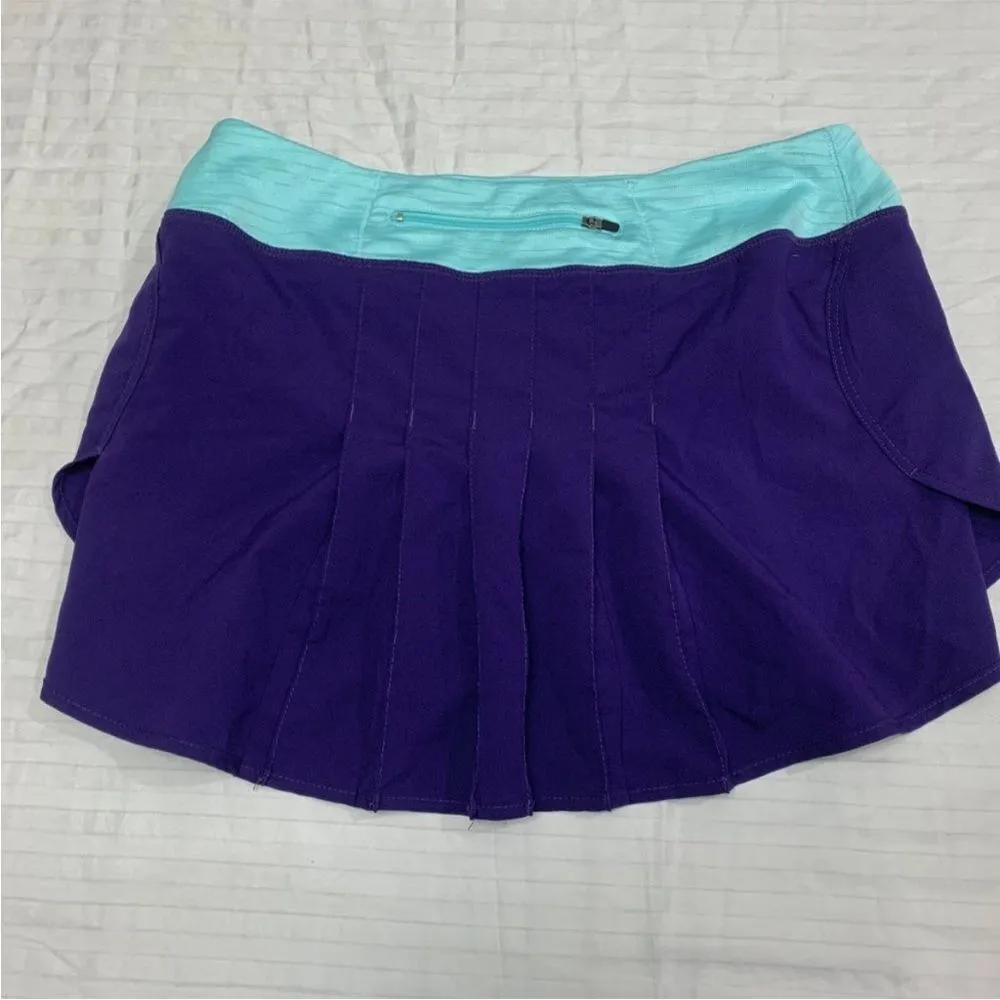 🪴 PEARL IZUMI WOMENS SKIRT SKORT WITH BUILT BIKINI SIZE L🪴 - Image 4