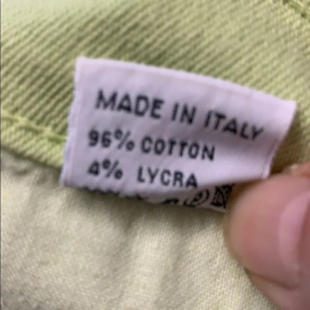 💥3/20💥 Vitamina Jeans Sz 36 lime green - Image 5