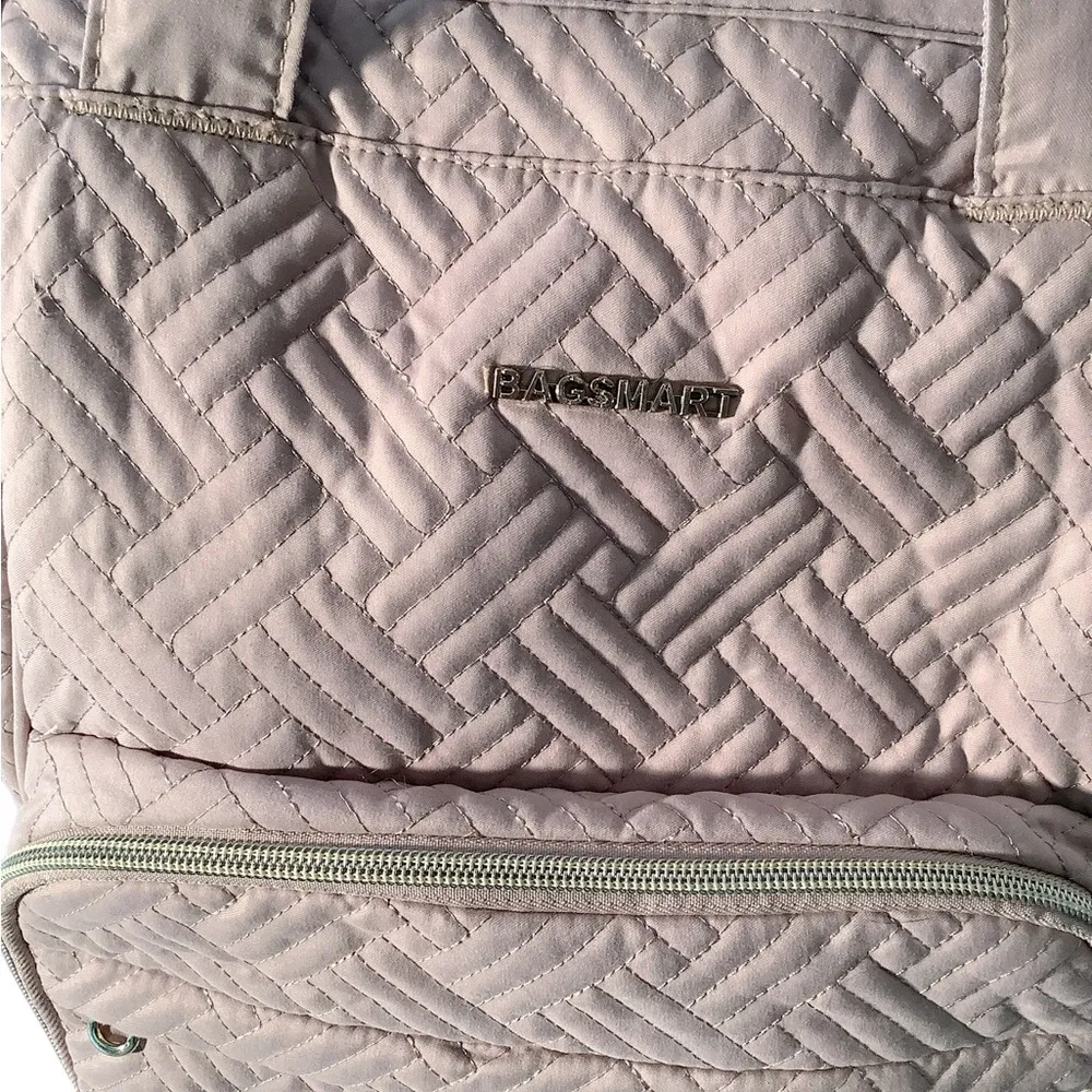 BAGSMART 17” Travel Laptop Backpack for Women, Business Computer Backpack School Pink - Image 4