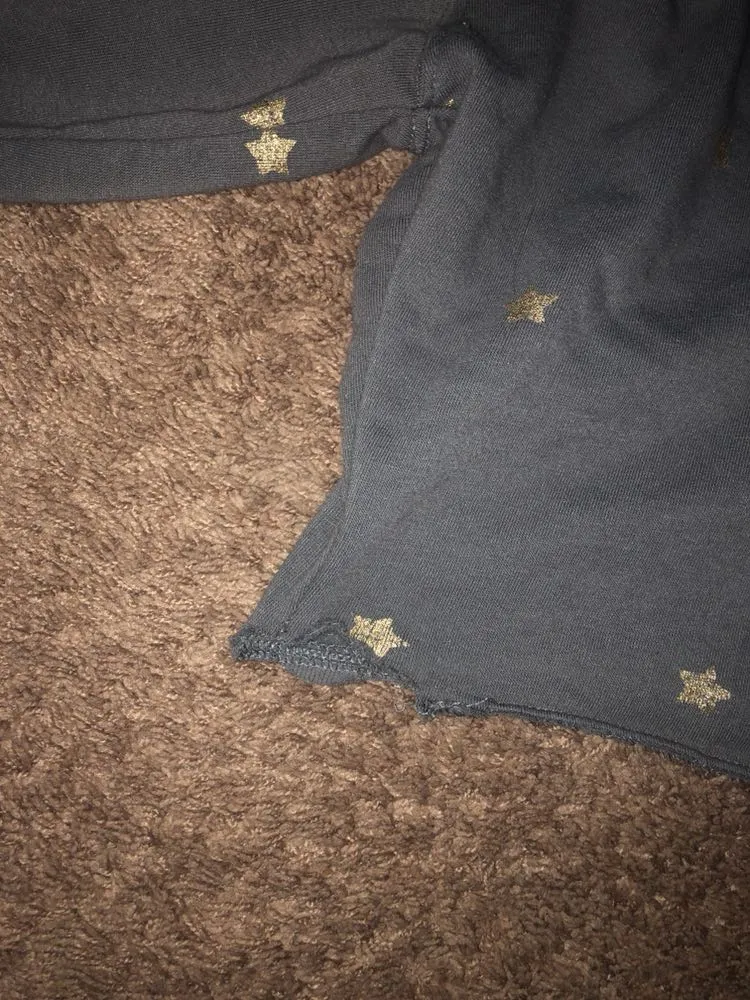 Cropped Star Sweater Gray Size XL - Image 2