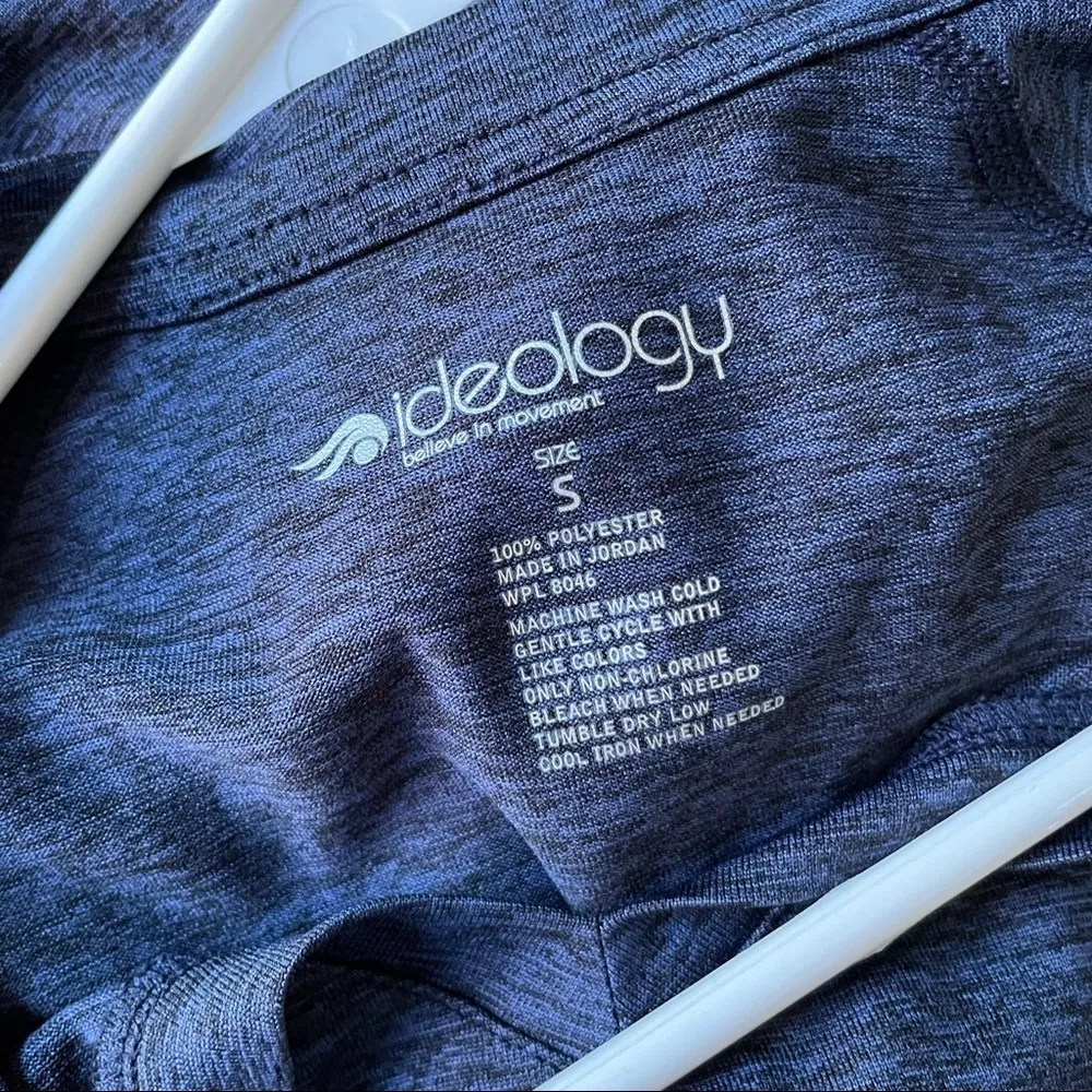 2/$15 S- Ideology Blue Long Sleeved Athletic Women’s Shirt Breathable - Image 5