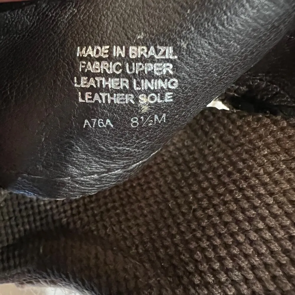 Tory Burch Chocolate Brown ‘Bailey’ Platform Wedge Espadrille Mule Size 8.5M - Image 8