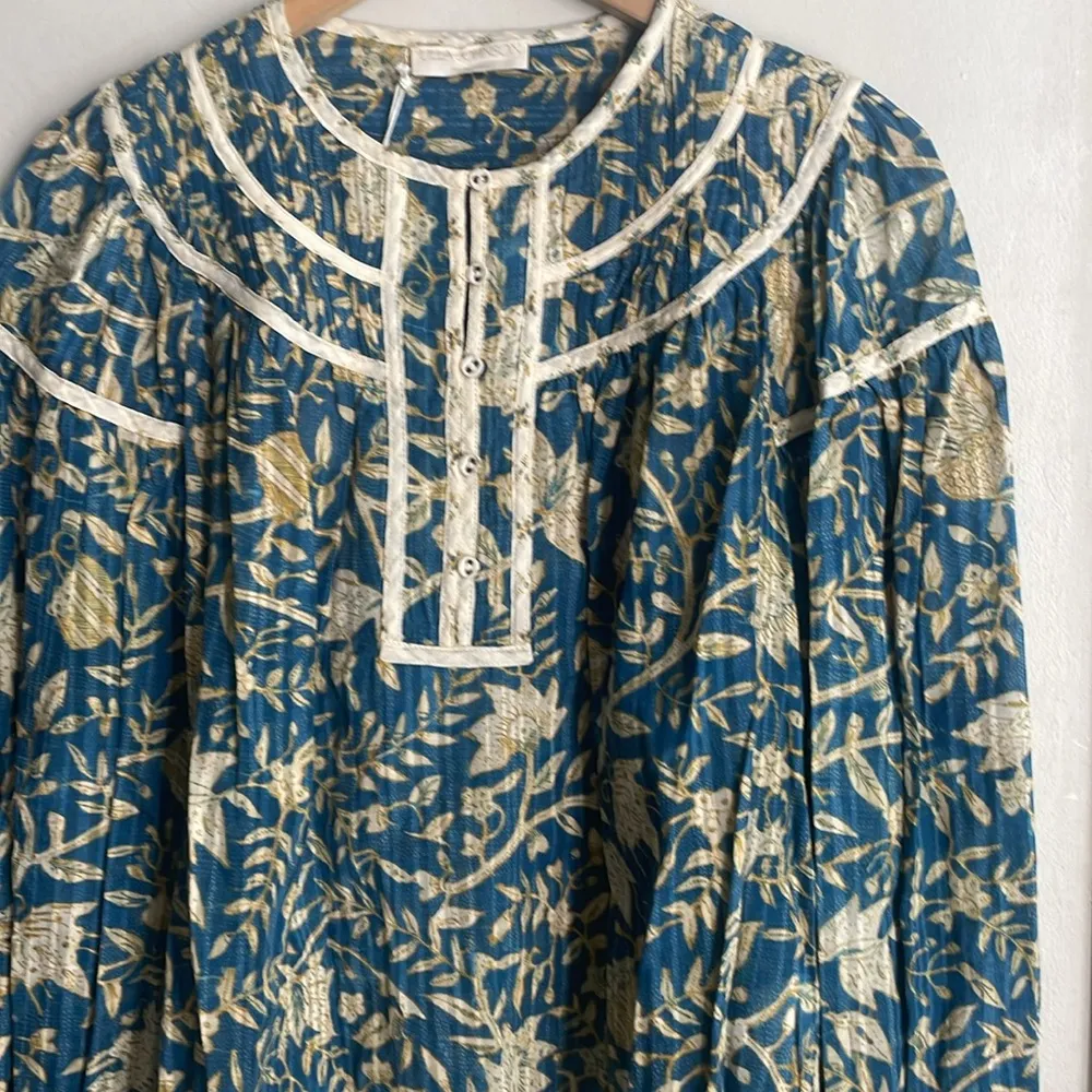 Ulla Johnson Kirana Blouse in Lanai - Image 5