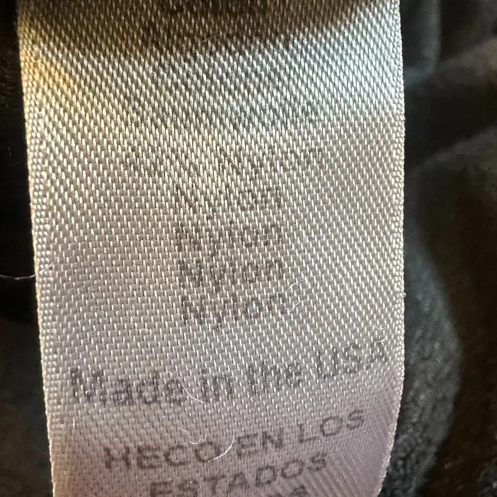 Michael Stars Black One Shoulder Dress Long Sleeve Ruched Stretch Size Large - Image 12